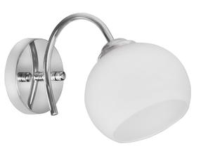 Šviestuvas sieninis ActiveJet Aje-Irma AJE-IRMA 1P, E27, 1 x 40 W, balta sp. / sidabro sp.