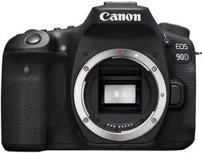 Зеркальный фотоаппарат Canon EOS 90D Body, черный цв.