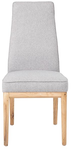 Valgomojo kėdė Home4you Preston, pilka sp., 46 cm x 58.5 cm x 102 cm