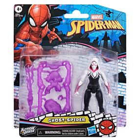 Фигурка-игрушка, c аксессуарами Hasbro Spiderman Action Verse, 11.4 см, (цвет/дизайн выбирается случайным образом)