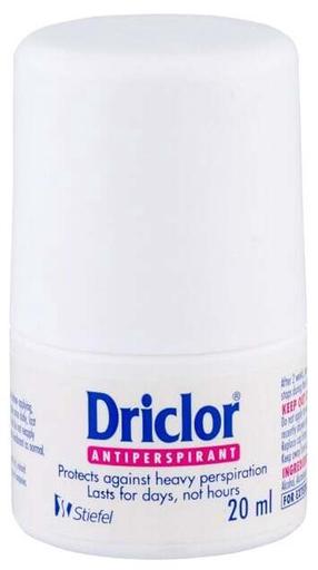 Kehadeodorant Driclor Antiperspirant Roll On, 20 ml