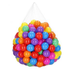 Kamuoliukų rinkinys baseinui Springos KG0020, ⌀ 5.4 cm, 200 vnt, įvairių spalvų