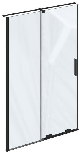 Dušiuks Ravak RODP2, 100 cm x 195 cm, must v./läbipaistev