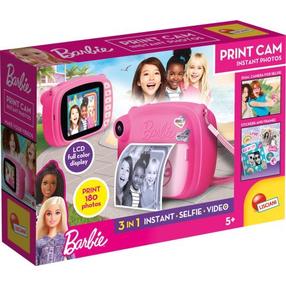 Interaktyvus žaislas Lisciani Barbie Print Cam 304-97050, rožinė sp.