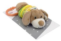 Barškutis Axiom Plush Spring Dog, įvairių spalvų