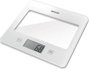 Elektroninės virtuvinės svarstyklės Sencor SKS 5030WH, balta sp.