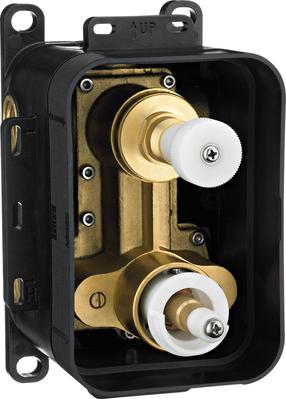 Varjatud segistikarp Deante Box, G1/2", must v.