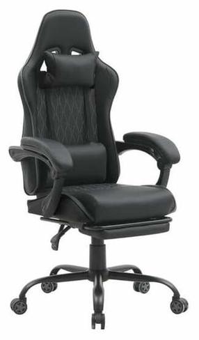 Игровой стул G-Turbo, 64 x 65 x 125 - 135 см, черный цв.