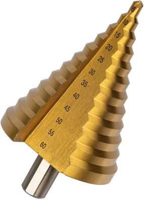 Pakāpju urbis Specialist+ Basic 0460, metāla/tērauds/plastmasas, hss-tin, tri-flat, 40 mm x 10 cm