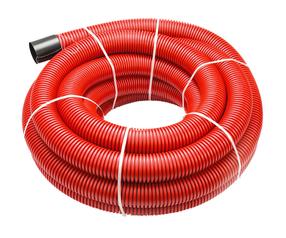 Гофрированная установочная труба с проволокой Pipelife D50 HDPE, 50 мм, 50 м