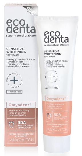Hambapasta Ecodenta Sensitive Whitening, 100 ml