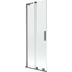 Dušo sienelė Mexen Velar L, 70 cm x 150 cm, skaidri sp./gun metal sp./grūdintas