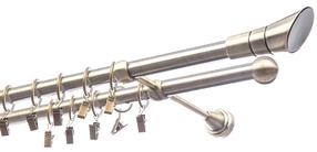 Karnīzes komplekts Olimp Cosmo, 150 cm, Ø 19 mm, antīkais zelts krās.