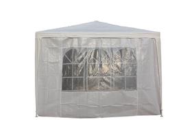 Pavėsinės siena 10293, 195 x 195 cm, balta