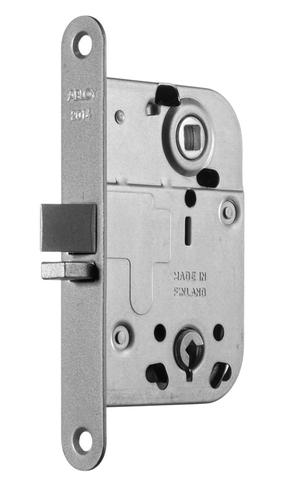 Süvistatav ukselukk Abloy 2014 Fe, tsingitud, 72 mm/45 mm