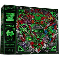 Dėlionė Teenage Mutant Ninja Turtles, 65 cm x 65 cm, 1000 vnt., įvairių spalvų