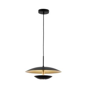 Šviestuvas kabinamas Viokef Monica, LED, 3000 °K, 1 x 16 W, aukso sp./juoda sp. / aukso sp.