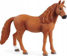 Фигурка-игрушка Schleich Horse Club German Riding Pony Mare 13925, коричневый цв.