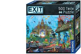 Dėlionė Kosmos Exit The Key To Atlantis, 48 cm x 68 cm, 500 vnt., įvairių spalvų
