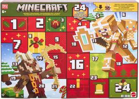 Advento kalendorius Minecraft 2026, įvairių spalvų