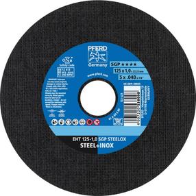 Griešanas disks leņķa slīpmašīnām Pferd SGP Steelox, 125 mm x 1 mm x 22.23 mm