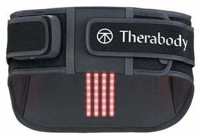 Terapeitiska jostasvieta Therabody ThermBack LED, 1.8 kg, melna krās.