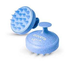 Kamm - pea masseerija Ecocera Medi Hair Booster, sinine v.