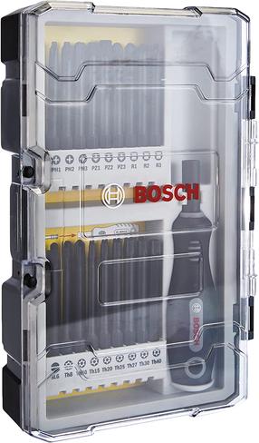 Набор отверток Bosch Extra Hard Screwdriver Set 2607017320, изолированный, 7.5 см