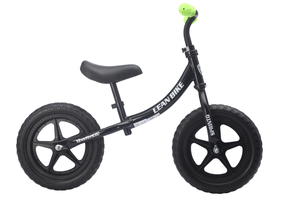 Balansinis dviratis, vaikų Lean Toys Sprinto, juoda sp., 12"