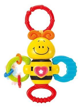 Barškutis Smily Play Twisty Rattles, įvairių spalvų
