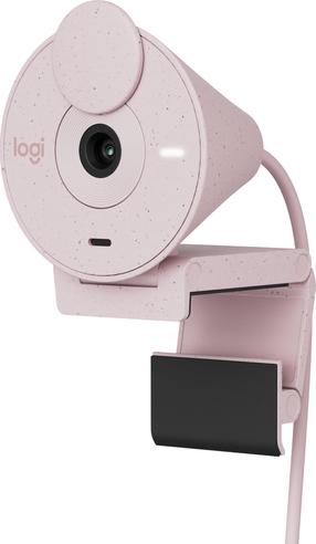 Интернет-камера Logitech Brio 300, розовый цв., CMOS