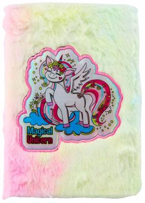 Užrašų knygelė Lean Toys Unicorn, linijomis, A5, įvairių spalvų
