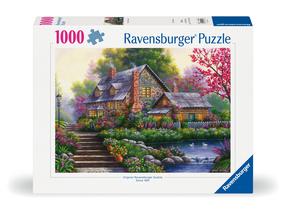 Dėlionė Ravensburger Romantic Country House, 50 cm x 70 cm, 1000 vnt., įvairių spalvų