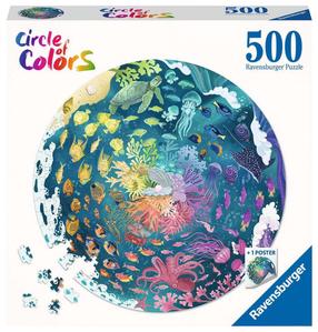 Dėlionė Ravensburger Ocean 17170, 52 cm x 52 cm, 500 vnt., įvairių spalvų