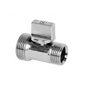 Ventilis Arco Mini, tiesus, 1/2 colio - išorinis sriegis, 3/4 colio - išorinis sriegis