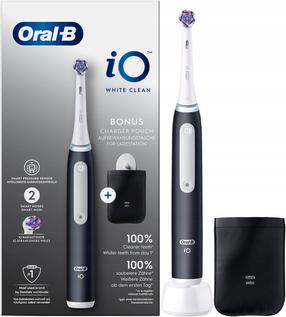 Elektriskā zobu birste Oral-B iO3 White Clean, balta krās./melna krās.