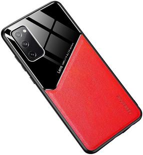 Чехол для телефона Mocco Lens Leather Back Case Apple Iphone 12 Mini, черный цв./красный цв., Apple