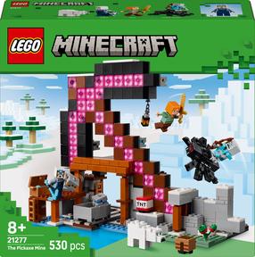 Konstruktorius LEGO® Minecraft Kirtiklio kasykla 21277, 530 vnt.