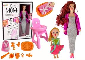 Набор кукол Lean Toys Pretty Mom, 30 см, многоцветный