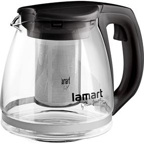 Arbatinukas su sieteliu Lamart, 1.1 l, skaidri sp./juoda sp.
