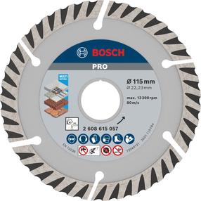 Deimantinis diskas Bosch Universal, 125 mm x 22.23 mm