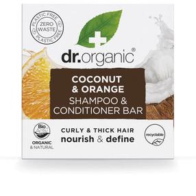 Tahke šampoon, palsam Dr. Organic COCO AND ORANGE, 75 g