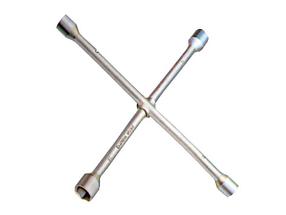 Krusta uzgriežņu atslēga riteņiem, 17 mm, 19 mm, 21 mm, 22 mm