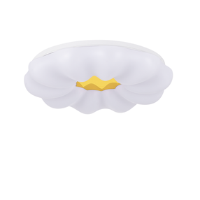 Šviestuvas lubų Light Prestige Ariva, LED, 4000 °K, 1 x 23 W, balta sp./geltona sp. / balta sp., 39 x 39 cm