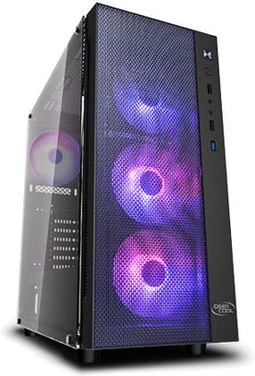 Arvuti korpus Deepcool MATREXX 55 MESH ADD-RGB 4F, must v.