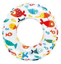 Pripučiamas ratas Intex Lively, įvairių spalvų, 61 cm
