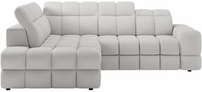 Kampinė sofa - lova Bronon Paolli 01, balta sp., kairinė, 200 x 296 cm x 109 cm