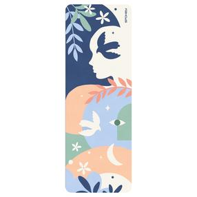 Treeningmatt Spokey Harmony, sinine v./mitmevärviline, 173 cm x 61 cm x 0.4 cm