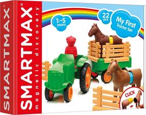 Развивающая игра Smartmax My First Tractor, многоцветный, 22 шт.
