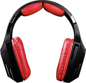 Laidinės žaidimų ausinės Modecom MC-831 Rage, juodos/raudonos